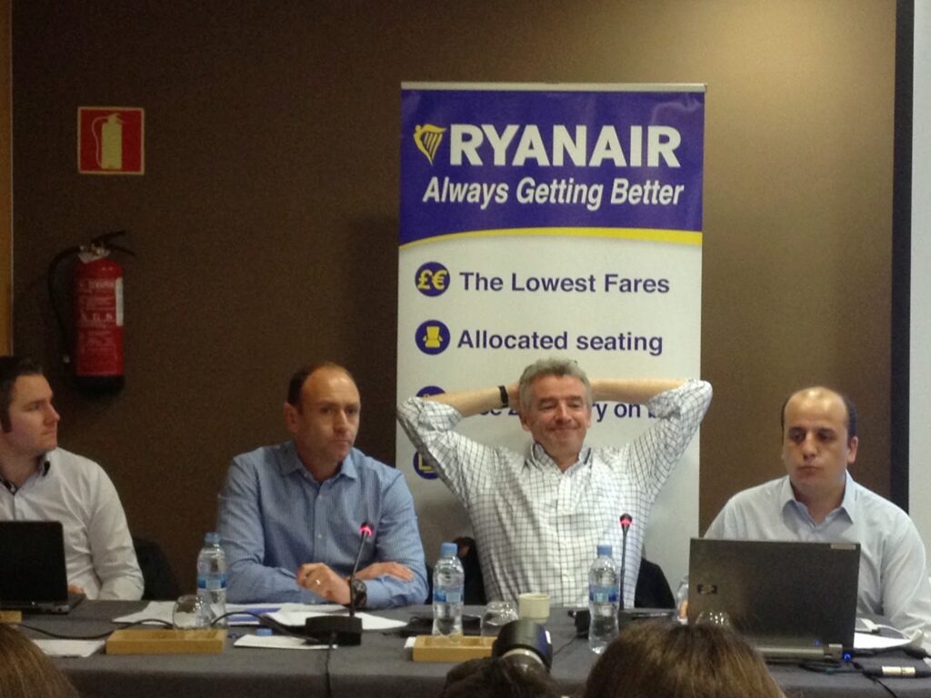 ryanair Michael O´Leary Always Getting Better Precios Bajos Low Cost